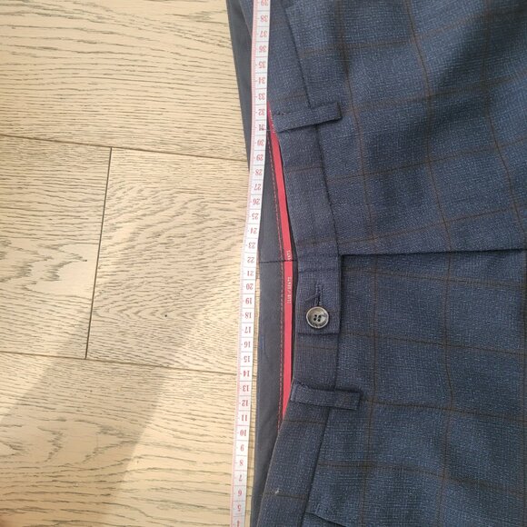 navy blue suit with italian wool - Picture 6 of 14